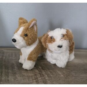 American Girl Doll Pet Puppy Dog 7" Posable plush & Stuff Animal Dog - Retired